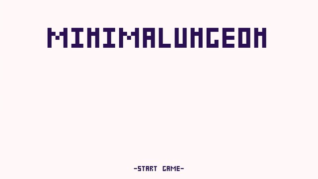 Minimalungeon (Mini Jam #101)