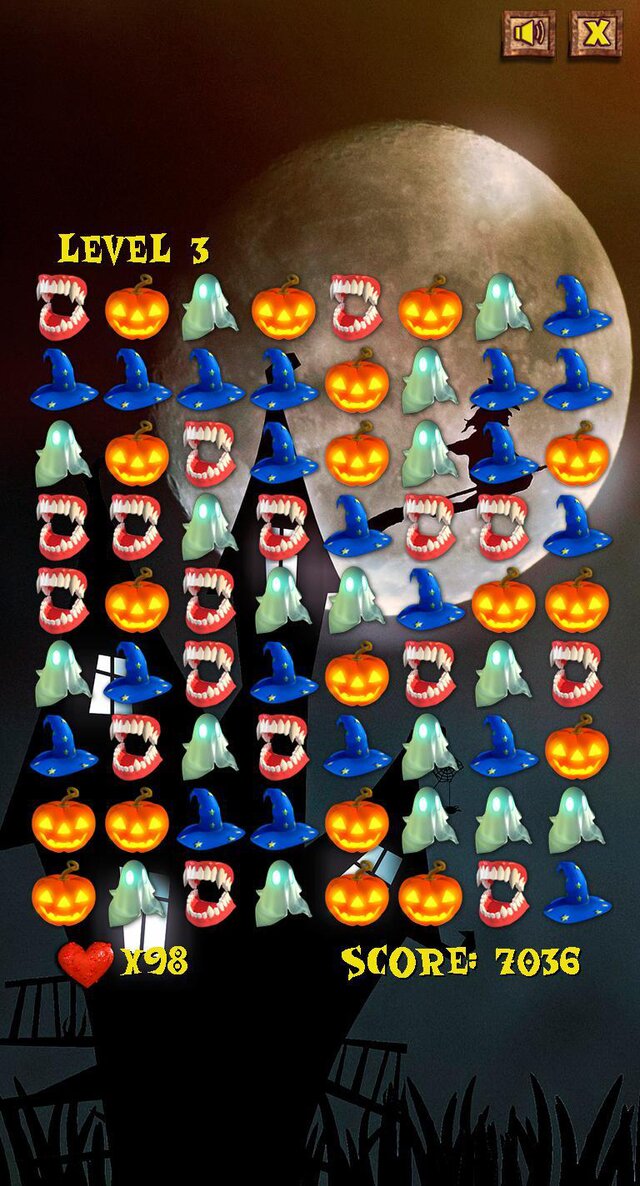 Scary Shapes Matching