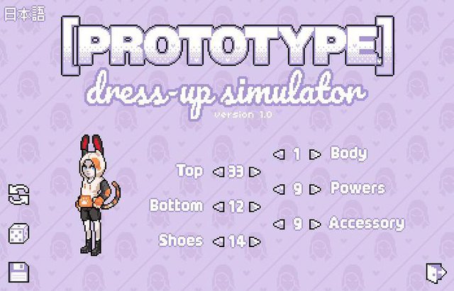 [PROTOTYPE] DRESSUP (EN/JP)