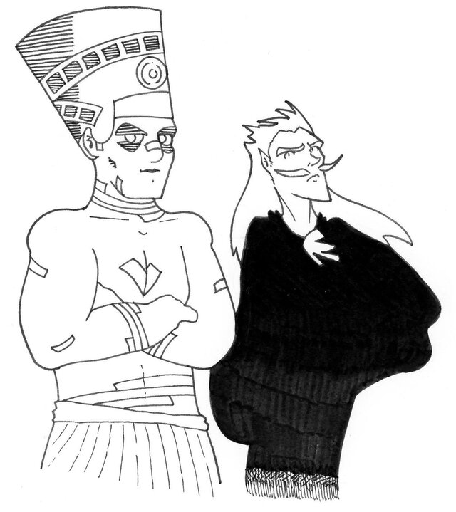Invisible Werewolf Dracula meets Vampire Mummy Frankenstein