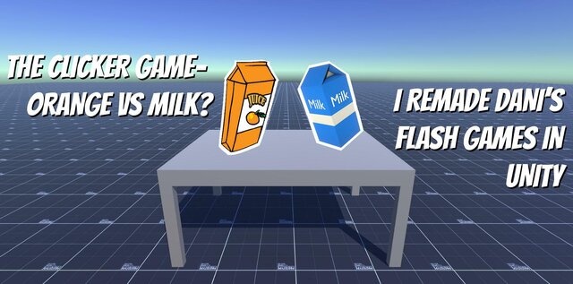 The Clicker Game- Orange or Milk?