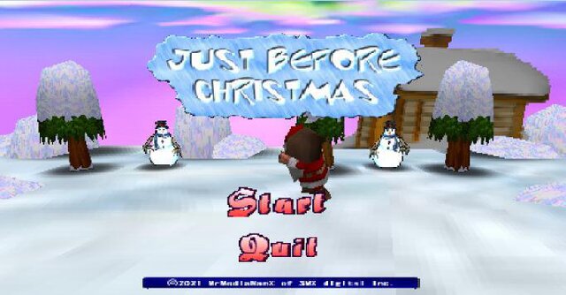 Just before Christmas