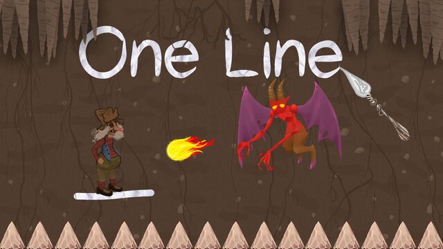 One Line (itch) (MatheaMatheaMatheaMathea, SomeoneWeird008, WizardKitten)