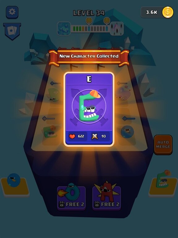 Alphabet Merge: Monster Fusion
