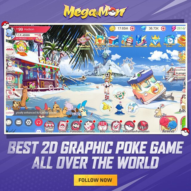 MEGAMON | Pokémon Mobile Game (Strategy)