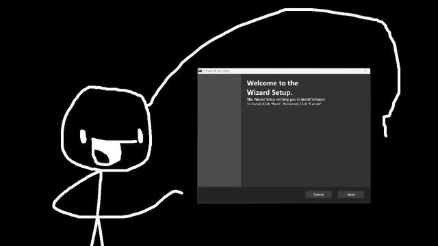 The Wizard Setup (Simulation)