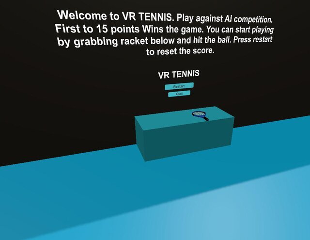 VR TENNIS