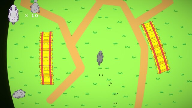 A Unique Game Where You Chase Away Wolves And Tend Sheep