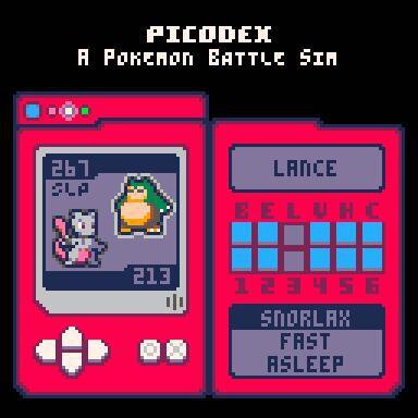 Picodex - A Pokemon Battle Sim
