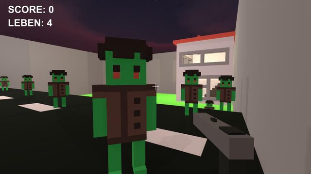 Zombie Game (Erstellt in 3 Tagen)