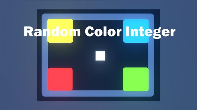 Random Color Integer