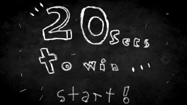 20 seconds to win
