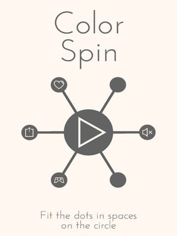 10 Color Spin - Dots On A Circle