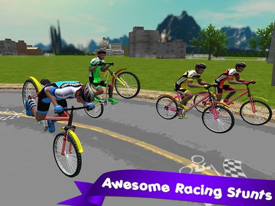 Bicycle Racing Craze: Drive & Race On Bike Tracks
