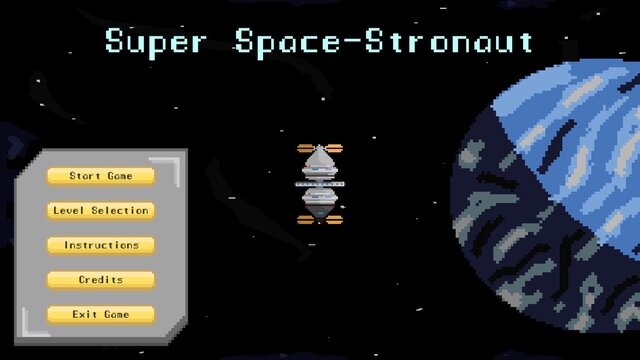 2D Platformer - Super Space-Stronaut