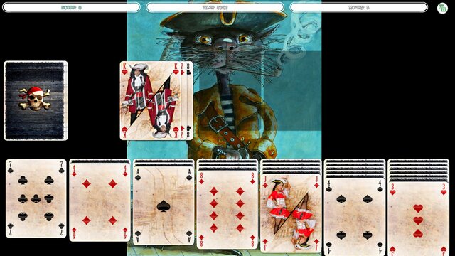 Solitaire - Cat Pirate Portrait (itch)
