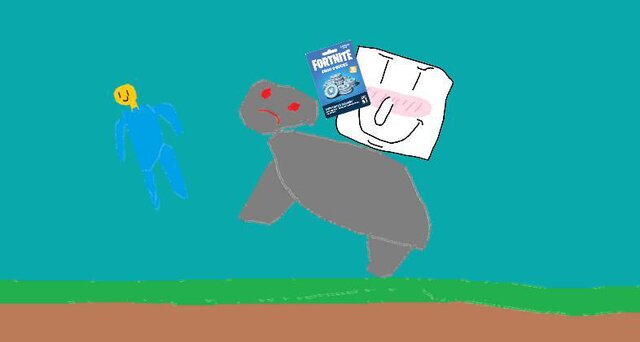 Battle for the 19$ Fortnite card 3D Epic please don't sue me