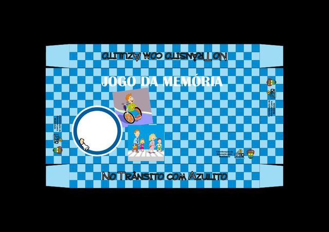 Jogo da memória - No trânsito com Azulito