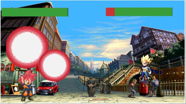 Dragonball Z fighting game