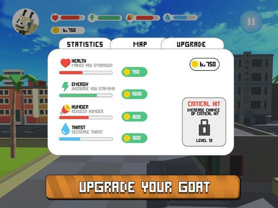 Blocky City Goat Full