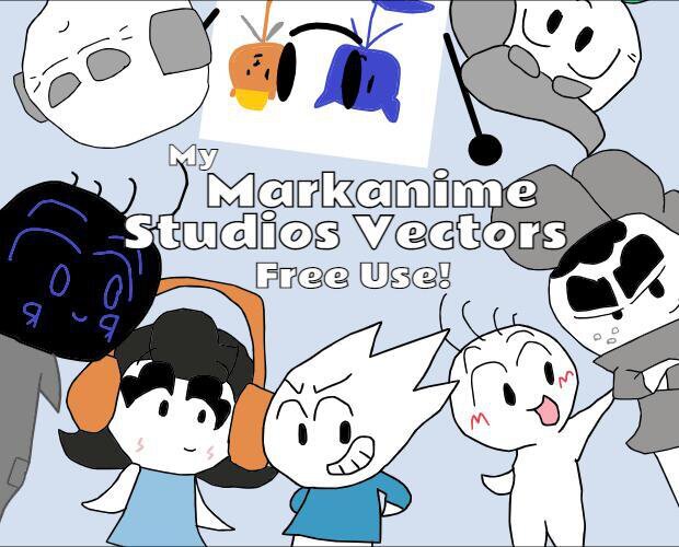 My Markanime Studios Vectors Free Use!