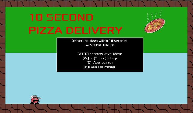 10 Second Pizza Delivery