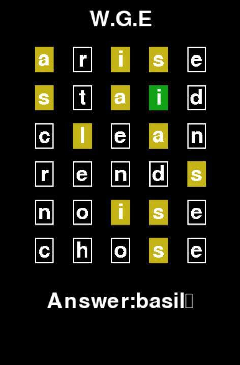 Word Guessing Extravaganza