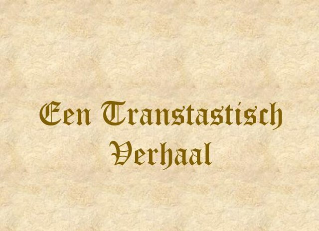 Een Transtastisch Verhaal