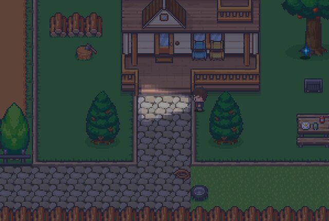 Our house in the woods