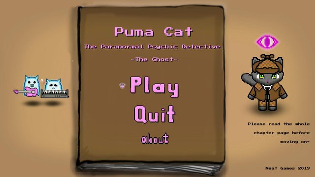 Puma Cat - The Paranormal Psychic Detective