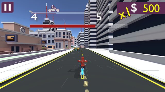 Racing Bike Fight (Corona Virus Lockdown Special)