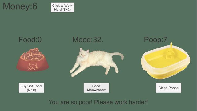 Cat Owner Simulator (jasmine0204)