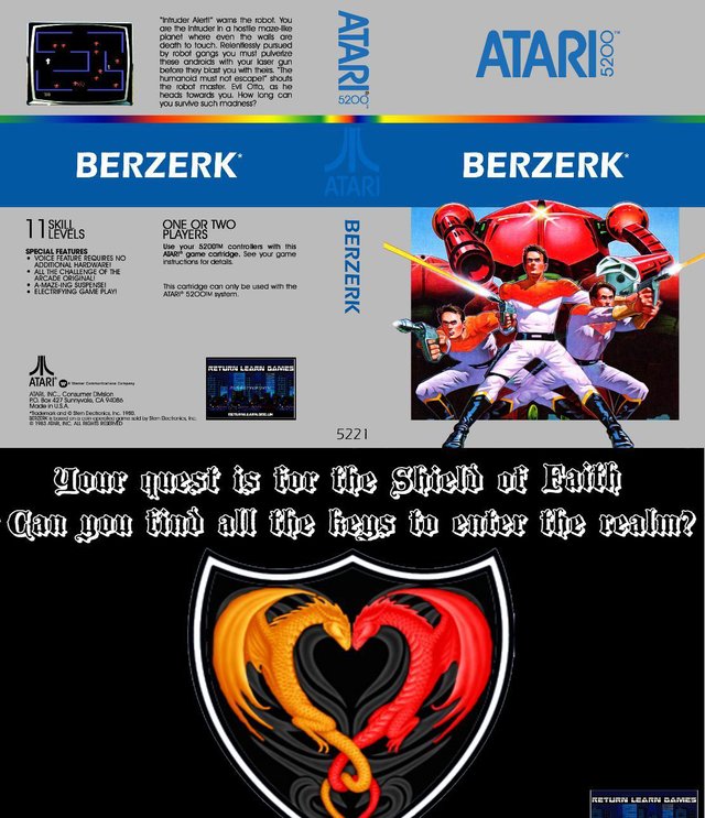 Atari 40th competition game 2. Berzerk Reqieum