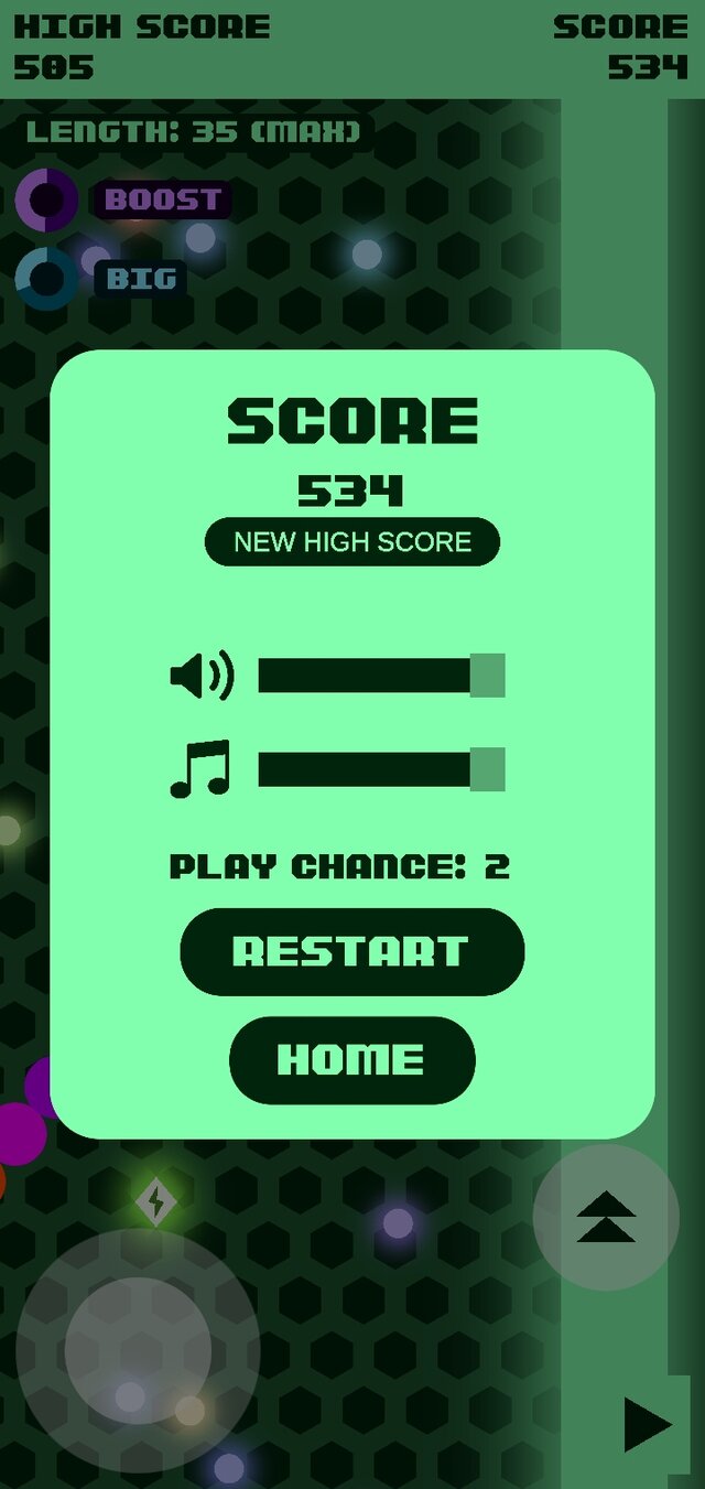 Hungry Snake (Bright Code)