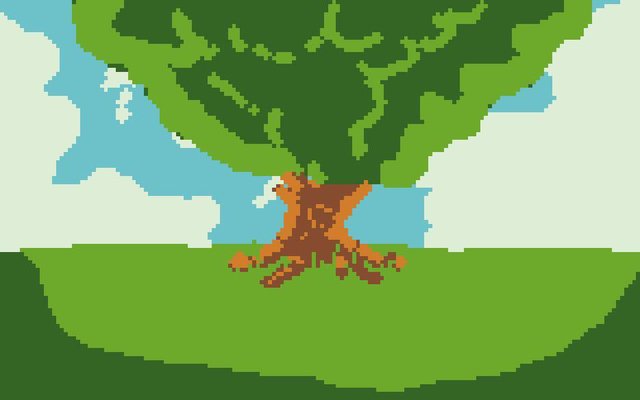 Baum-Flickgame