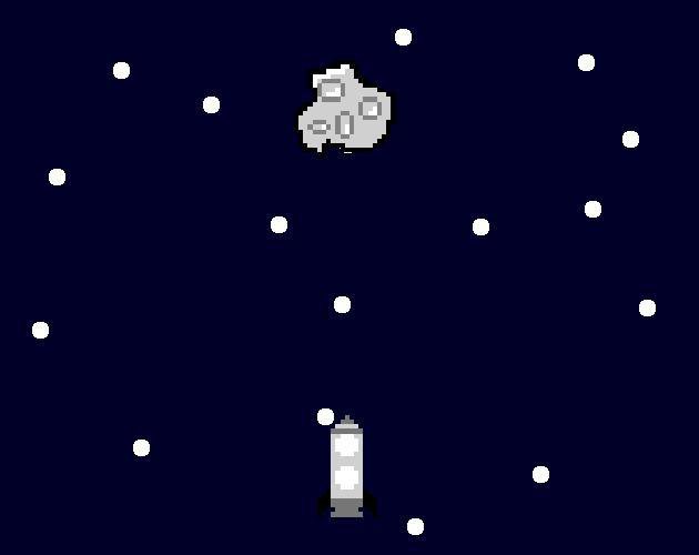 Rocketing through the sky