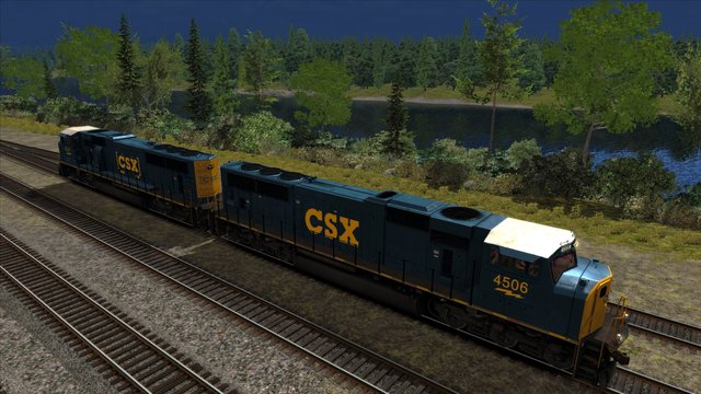 CSX SD70MAC Add-on Livery