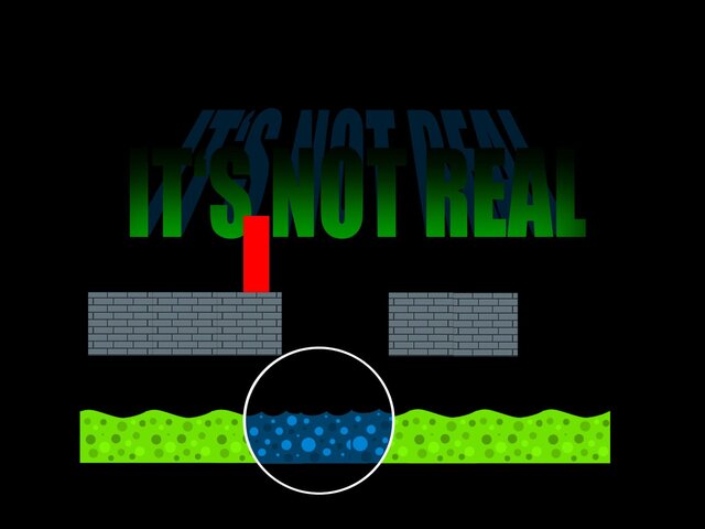 It's not real (Lasse)