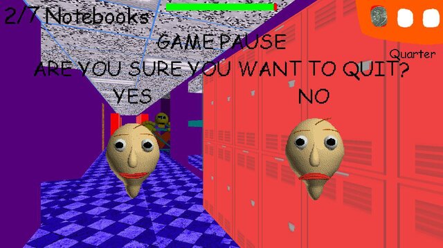 baldi's halloween school