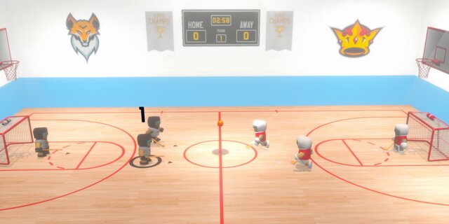 Nick's 3D Dek Hockey!