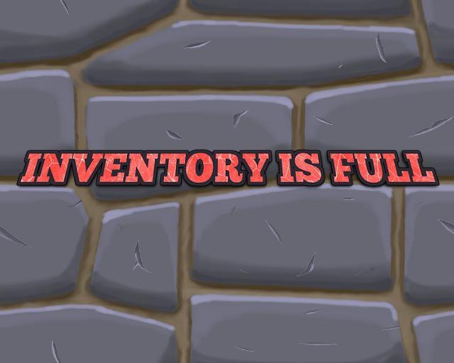 Ludum dare 42 - Inventory is full