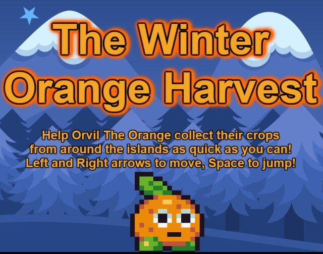 The Winter Orange Harvest