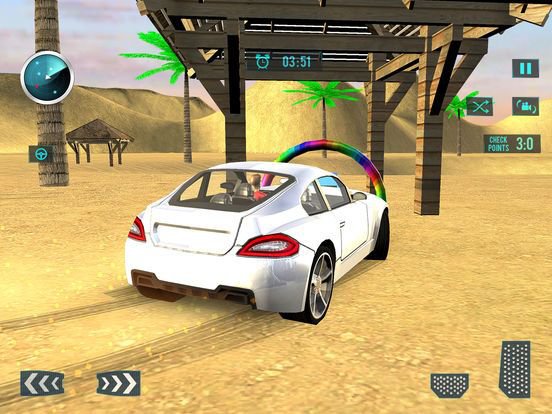 Water Surfing – Car Driving and Beach Surfing 3D