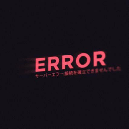 ERROR: get noob
