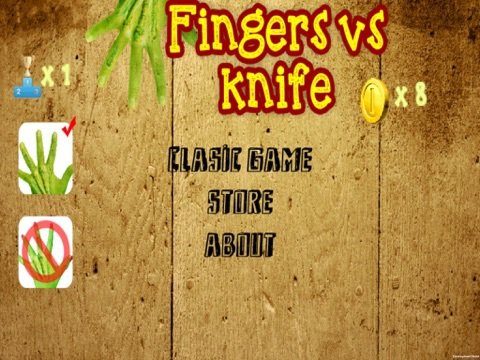 Fingers vs Knife