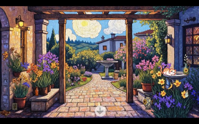 Meow Time Machine: VAN GOGH