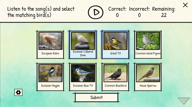 BirdLingo: A birdsong learning game