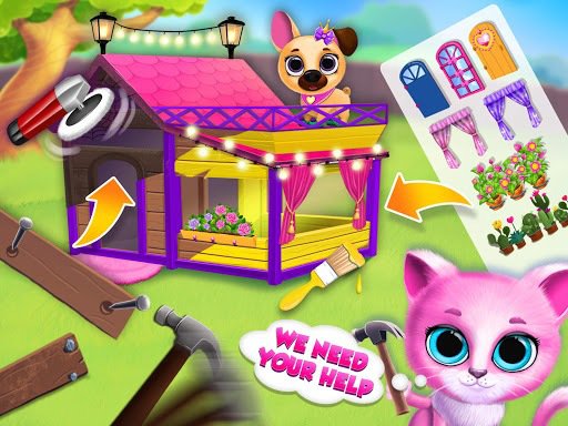 Kiki & Fifi Pet Friends - Furry Kitty & Puppy Care