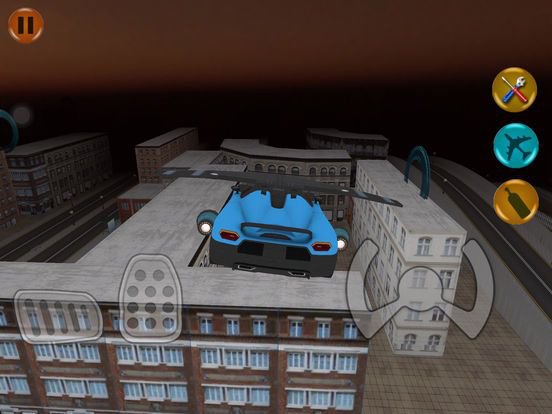 Furious Car Wings Flying N Driving