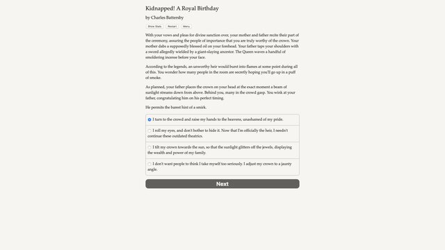 Kidnapped! A Royal Birthday